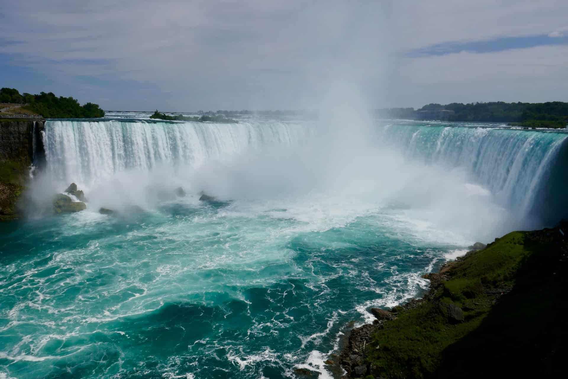 Wheelchair Accessible Niagara Falls as seen from Canada