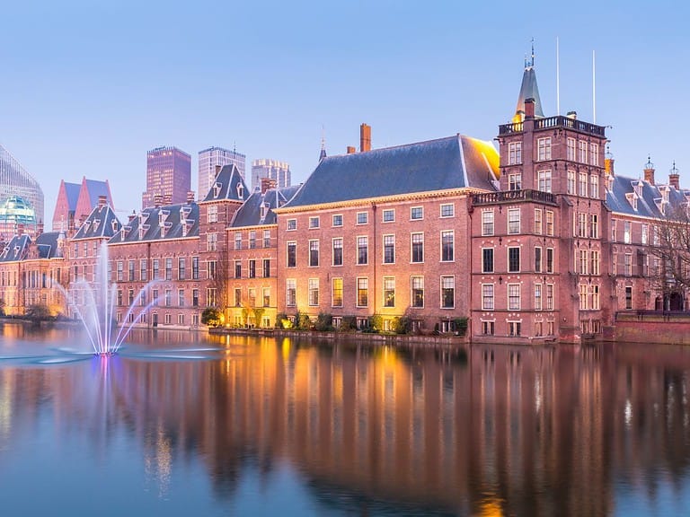 The Hague is a city along the water a short distance from Amsterdam making it a great day trip.