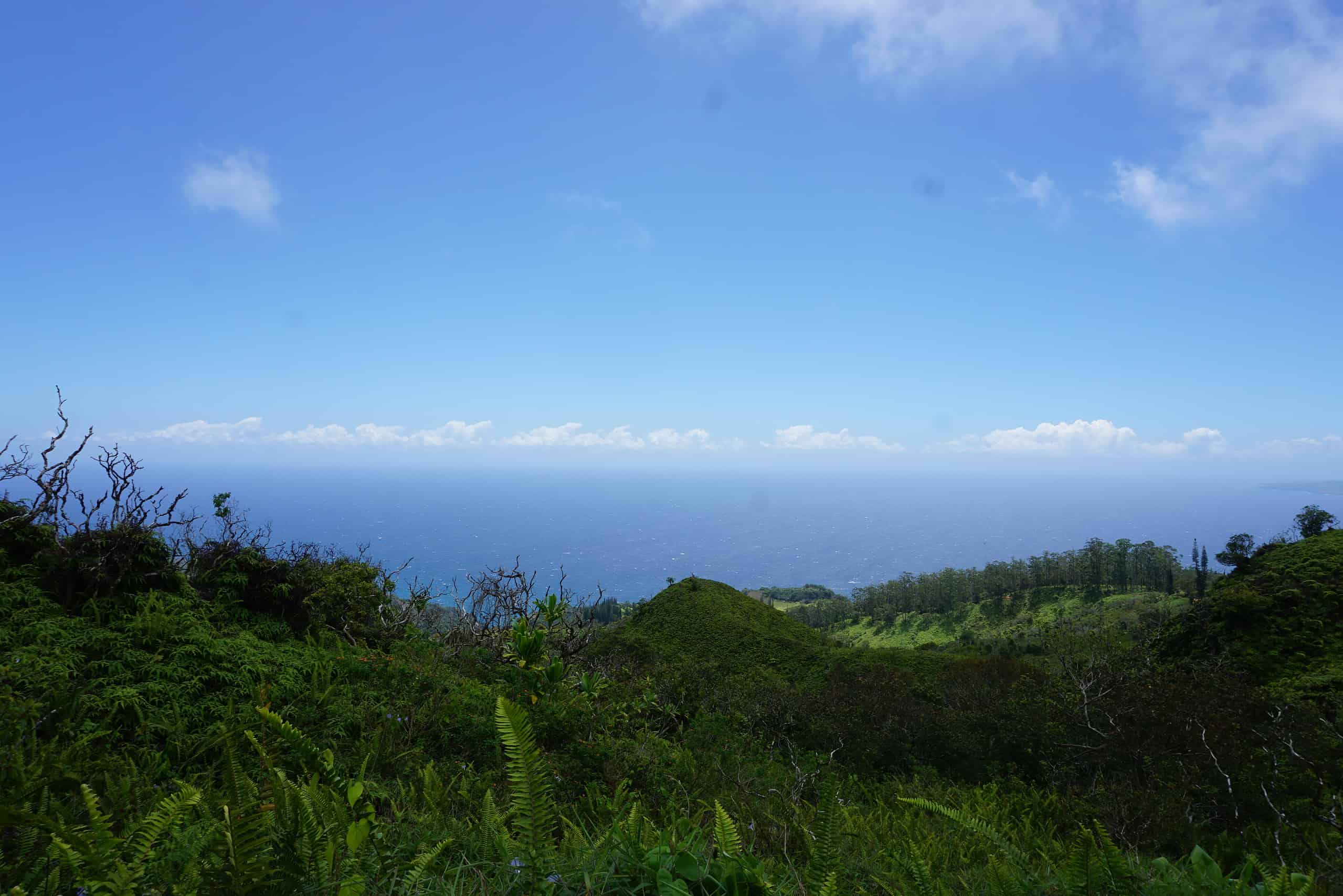 Overlook from the Waihee Ridge Trail on Maui